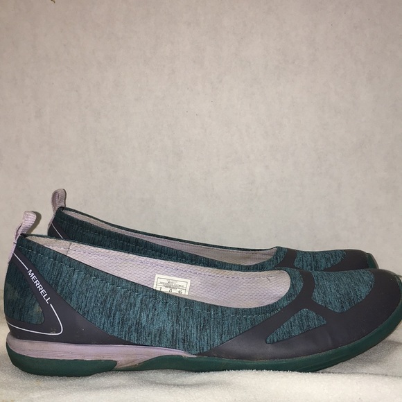 Merrill select fresh teal flats size 8 comfort - Picture 5 of 8